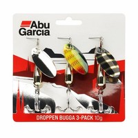 Abu Garcia Droppen Bugga 10,0G 3-Pack KunstköDer-Set Spinner-Set Spinnfischen