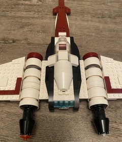 Lego Z-95 Headhunter 75004 Star Wars Clone Wars 99% Complete Set no Minifigures