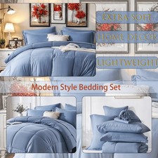 7pc Elegant Bed In A Bag Comforter Set Twin/Full/Queen/King