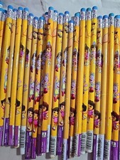 Unsharpened Pencil Lot Of 43 Nickelodeon's Dora The Explore. Birthday