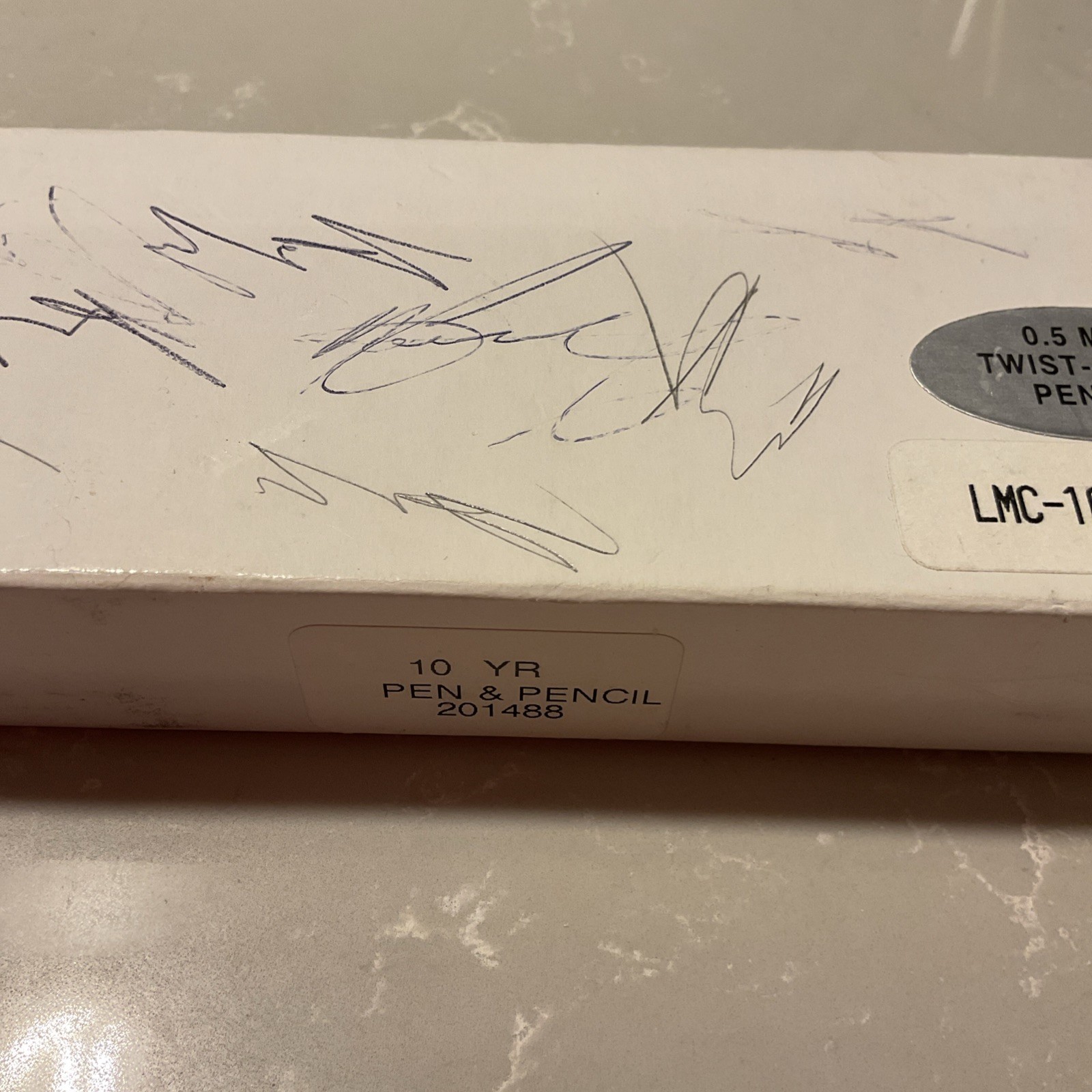 Colibri Le Grand Writing Instrument Pen & Pencil Set Maroon/gold