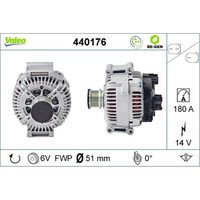 Generator Valeo 440176 FüR Mercedes-Benz Sprinter 3, Viano Vito Mixto