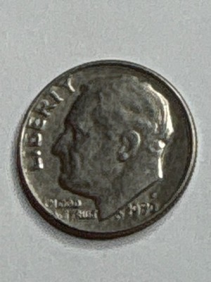 1980 P Roosevelt Dime Possible Rare Error - Missing ''0'' in 1980, ''IN'' and ''GOD''