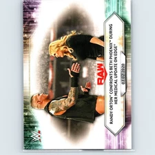 2021 Topps WWE Randy Orton Confronts Beth Phoenix #31