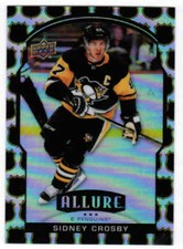 20/21 UPPER DECK UD ALLURE SIDNEY CROSBY #70 BASE NHL SHIELD 1917 PARALLEL 10/17