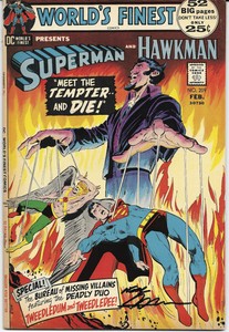 Worlds-Finest-209-1972-FN-Signed-Neal-Adams-DC-Comics-Free-Bag-Board