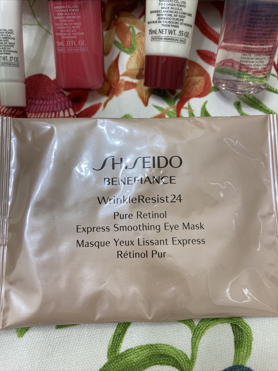 Shiseido 7 pc Moisture brighten Travel Gift Set (Bag Shiseido 7 pc Moisture brighten Travel Gift Set (Bag