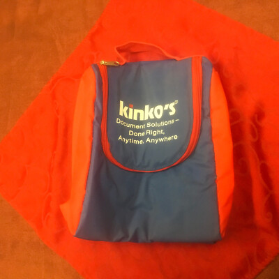 Rare Vintage Kinko's Lunch Bag Given To Employees During Training 2000