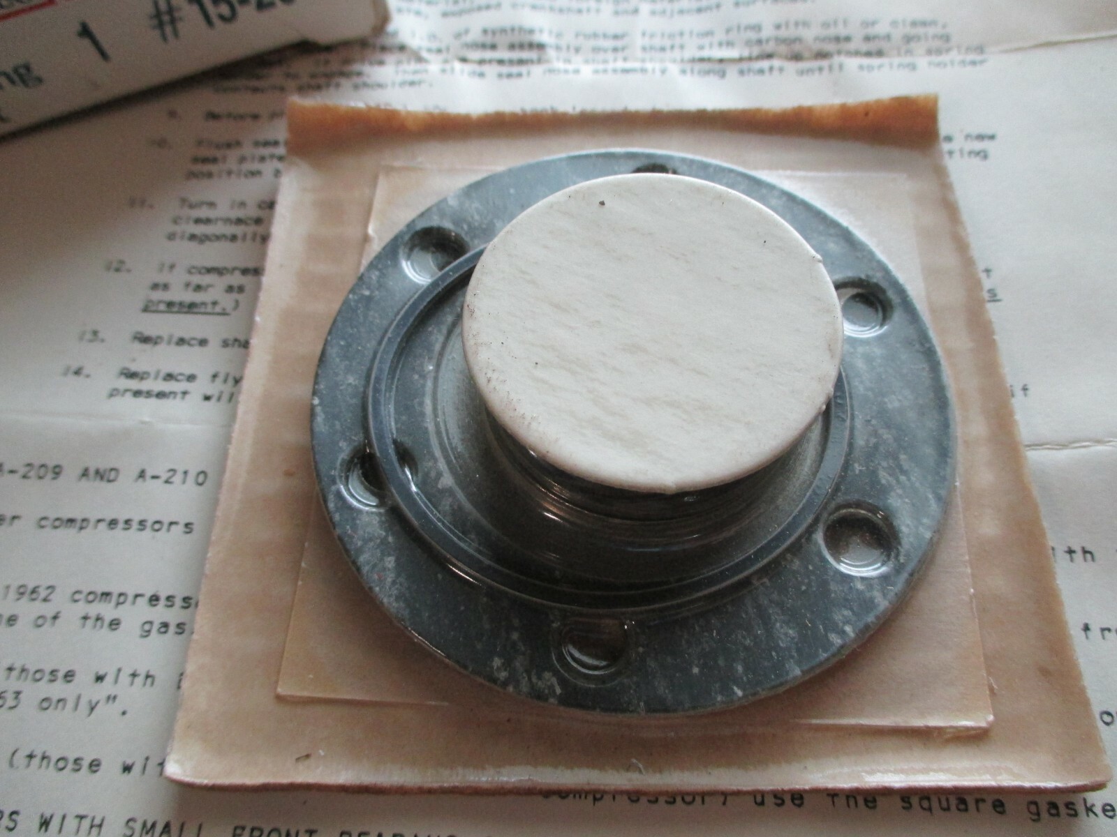 A/C Compressor Shaft Seal Kit AC Delco 15291 YORK TECUMESH 6 BOLT 3/8