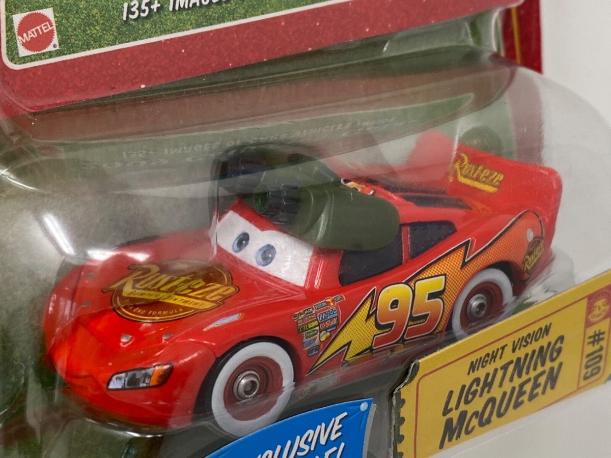 Disney Pixar Cars Die-Cast Night Vision Lightning McQueen