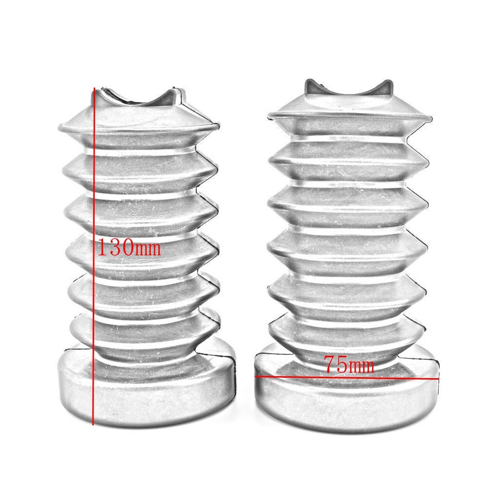 For Harley Touring Shock Absorber FLHT 97-13 Rubber Fork Cover Gaiter ...