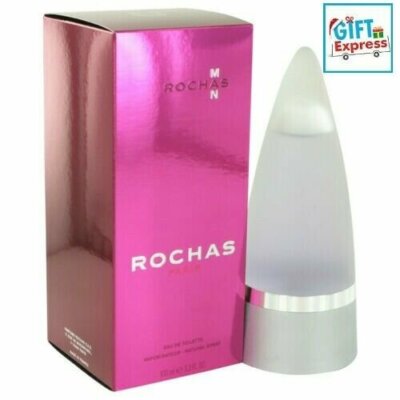 Rochas Man by Rochas 3.4 oz / 100ml Edt Spray for Men  New In Box SEALED