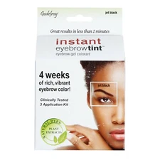 Godefroy Instant Eyebrow Tint 3 Applications - Jet Black