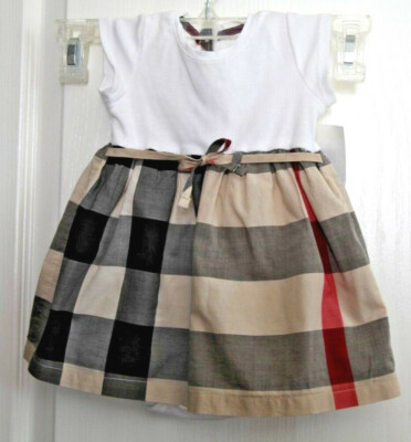 Burberry Children Nova Check Mini Dress mts $198 #81