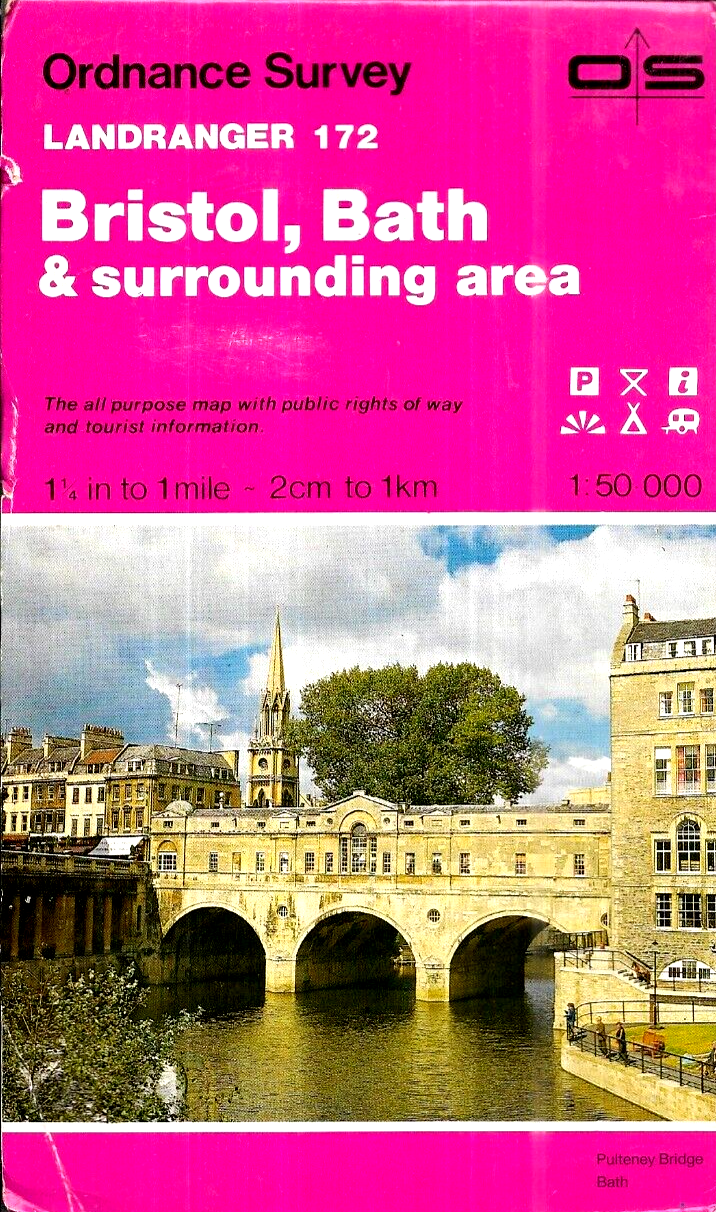 Landranger Maps: Bristol, Bath and Surrounding area by Ordnance Survey