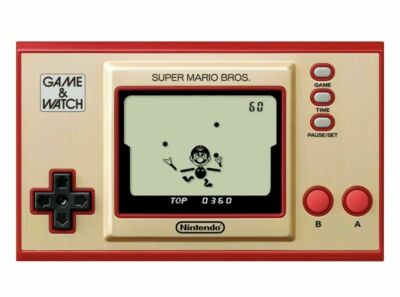 Nintendo Game and Watch Super Mario Bros Handheld Console Sealed