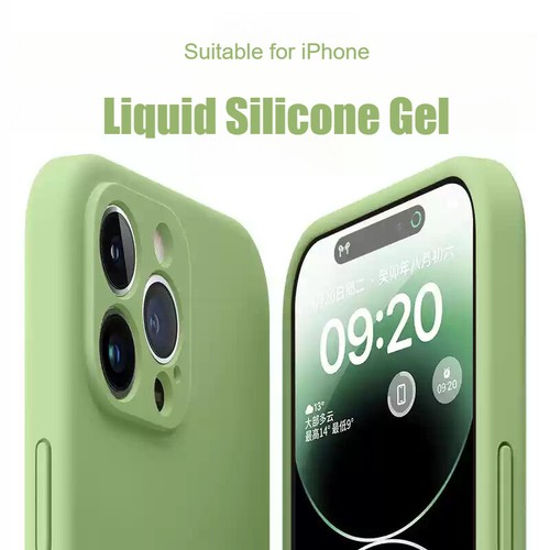 For Apple IPhone 16 15 14 13 12 11 Pro Max Plus Liquid Silicone Phone Case Cover - Photo 22 sur 27