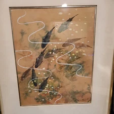 Diana King ORIGINAL WATERCOLOR  PAINTING