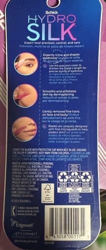 Hydro Silk Touch-Up Rasierer 3ct - 2er Pack | Dermaplaning & Augenbrauenformer für Damen - Bild 2 von 2
