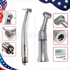 Dental High Speed Turbine 4H / Low Speed Handpiece Contra Angle YAD For NSK