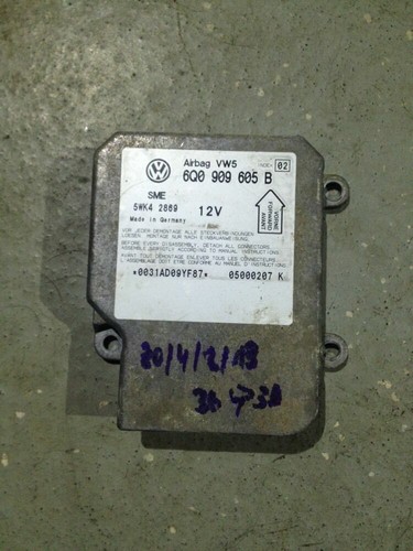 Airbagsteuergerät VW Passat 3B 3BG Golf 4 Bora Steuergerät 6Q0909605B Airbag VW5