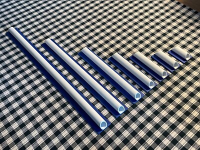 Round-Rod Grip  7 Piece Master Kit 33'', CURVE-FLEX Longboards,  Hand Sand Blocks