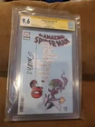 AMAZING SPIDER-MAN #49 CGC 9.6 SKOTTIE YOUNG VARIANT COVER signed!