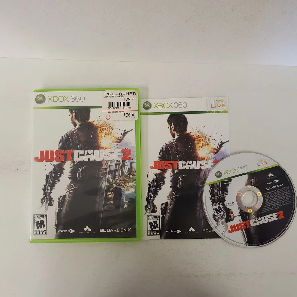 (未使用･未開封品)　ジャストコーズ2 - Xbox360 og8985z 未使用・未開封品) ジャストコーズ2 - Xbox360 og8985z 【公式通販】