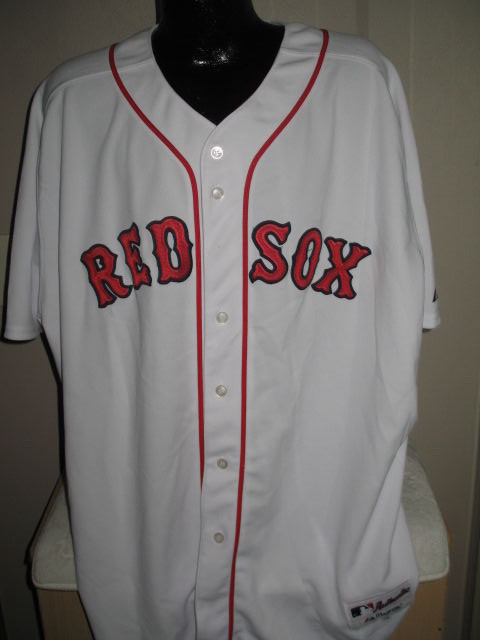 MLB Boston Red Sox On Field Authentic Home White Baseball