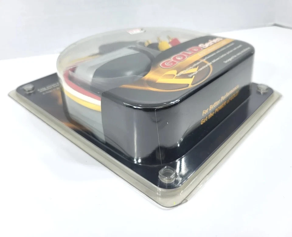 A/V Extend-A-Jack Gold Series 6ft by RadioShack Easy Access To A/V Inputs New - Image 3 of 4