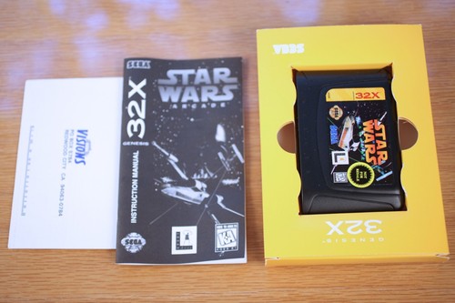 Sega Genesis 32X Add-On Console Complete System CIB in Box NM OEM Rare Star Wars - Picture 9 of 15