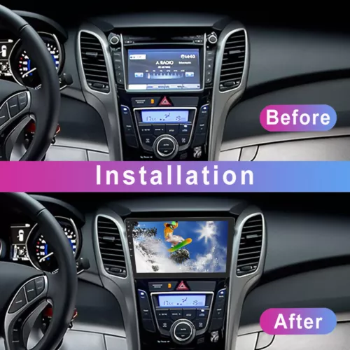 4+64GB Android 13 For Hyundai Elantra GT 2013-2017 Car Stereo Radio Carplay GPS - Picture 2 of 23