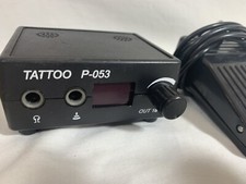 Tattoo P-053 Controller and Foot Pedal Switch Control for Power Supply