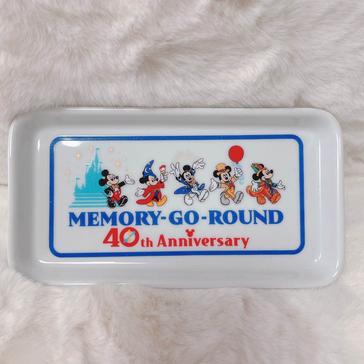 Japan Tokyo Disney Resort 40th Anniversary Retro Souvenir plate | eBay