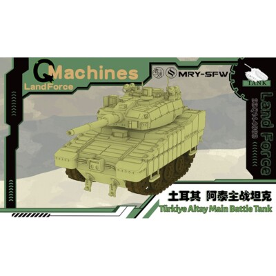 MRY-SFW SSQ144003 1/144 Q-Version Model Kit T??rkiye Altay Main Battle Tank
