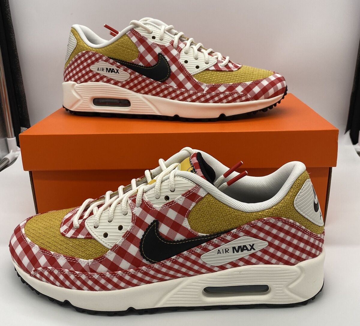 Size 10 - Nike Air Max 90 Golf NRG Picnic for sale online | eBay Size 10 - Nike Air Max 90 Golf NRG Picnic for sale online | eBay