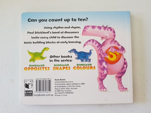 Dinosaur Roar! Board Book - Dinosaur Numbers 2008 Paul Stickland Koala Books - Bild 2 von 12