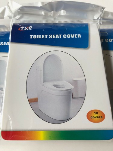 30 x DISPOSABLE TOILET SEAT COVER ,HYGIENIC USE FOR PUBLIC TOILETS,FREE POST - Picture 3 of 3