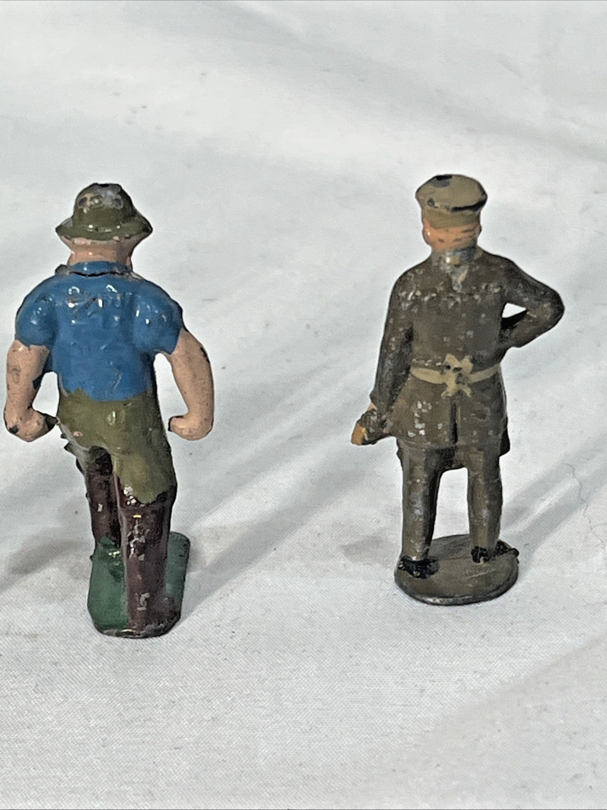 13 Piece Figures Vintage John Hill Co Lot Miller  Milkmaid Drover Hobo England