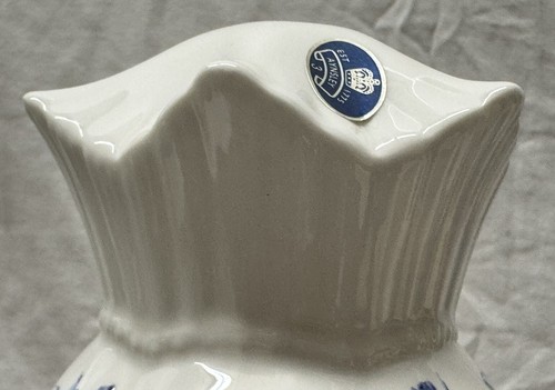 Aynsley Blue Elizabeth Rose Lamp Base English Fine Bone China - Picture 7 of 11