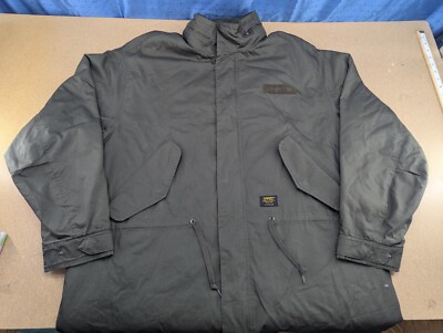 Carhartt WIP Mens XL Belden Parka Insulated Jacket Green Long