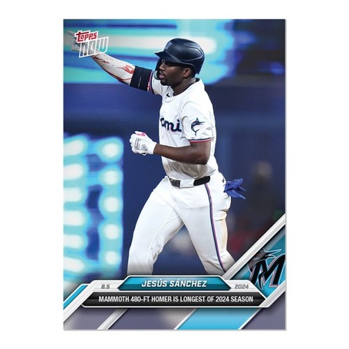 2024 Topps Now 516 Jesús Sánchez