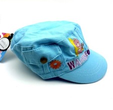 Care Bears Hat Light blue 3/7 yrs Surfer Girl Children kids pocket Summer Pocket