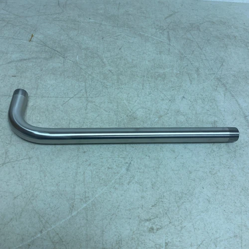 Signature Hardware 12" Shower Arm & Flange Brushed Nickel SHRSA123BG - Picture 9 of 15