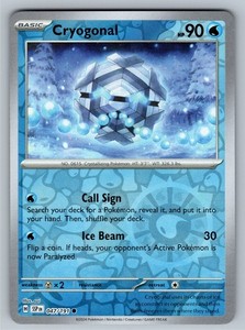 Cryogonal 047/191 Surging Sparks Reverse Holo