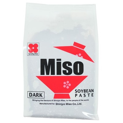 Shinjyo Misopaste dunkel Aka Miso Paste Sojabohnen Paste 500g
