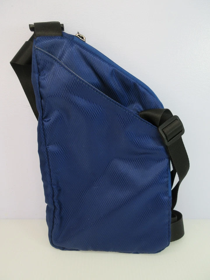 Сумка через плечо TRAVELON Anti-Theft RFID Essentials тонкая синяя новая без ценников - Изображение 2 из 4