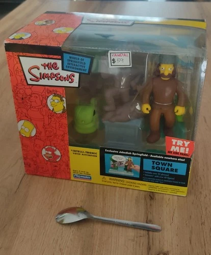 Rare!!! Town Square / The Simpsons / Palymates / New Vintage / 2004