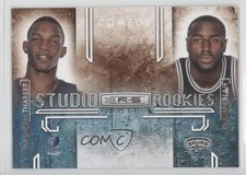 2009-10 Panini Rookies & Stars Studio Combos Hasheem Thabeet DeJuan Blair #8 0q0