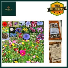 Vibrant Wildflower Seeds Mix for Bees Butterflies & Hummingbirds 50g Bag 259.80 per kilo